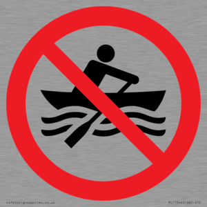 Prohibition: No manually powered craft